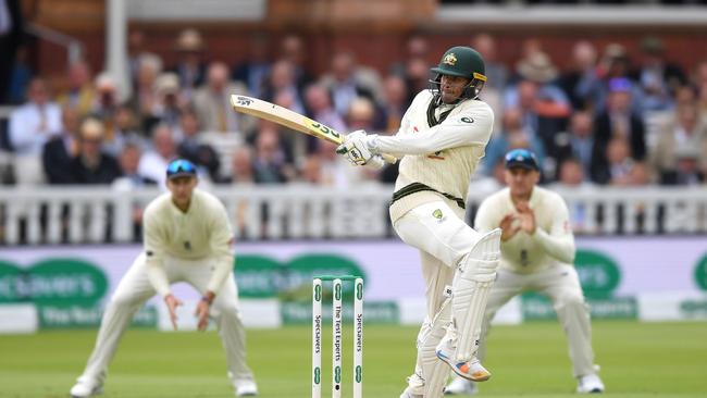 Usman Khawaja has a magnificent record at home – but has struggled for runs of late. Picture: Getty