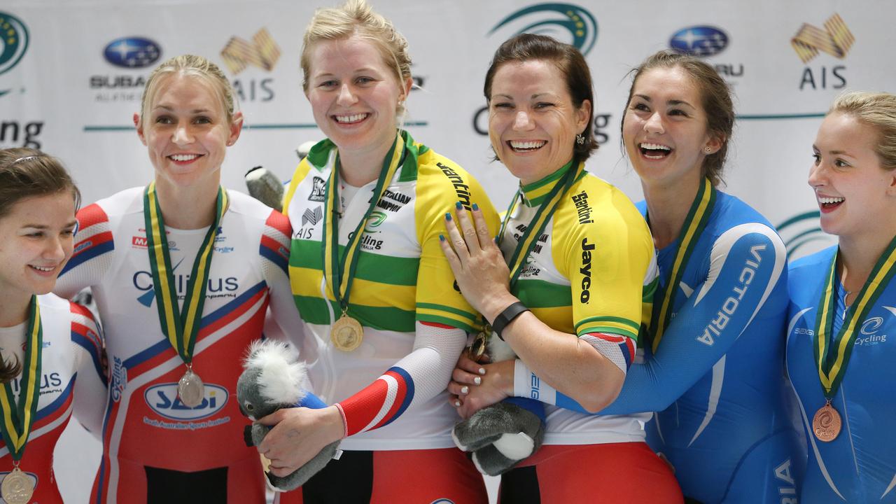 Anna Meares and Stephanie Morton partner to claim women s team