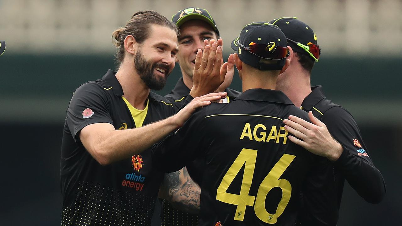 Australia's Kane Richardson was the pick of Australia’s bowlers against Pakistan.