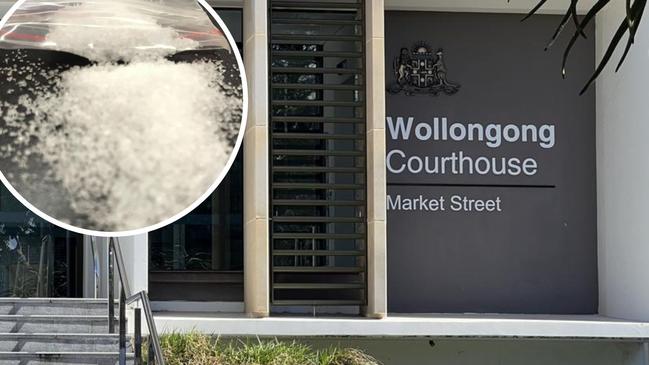 Mathew Golding was sentenced in Wollongong District Court on Friday for supplying meth.