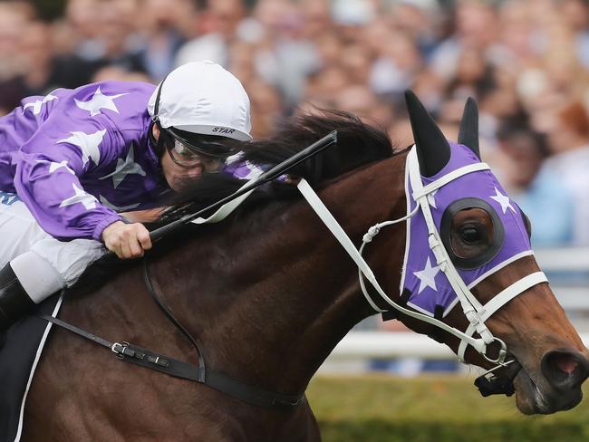 Tim Clark on Invincibella wins race 5 during The Everest Day at Royal Randwick Racecourse on October 14, 2017 in Sydney, Australia. (Photo by Mark Evans/Getty Images)