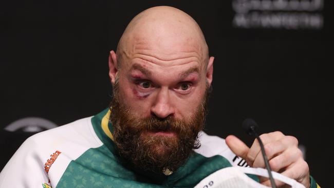 Tyson Fury thought he deserved to win the fight. (Photo by Richard Pelham/Getty Images)