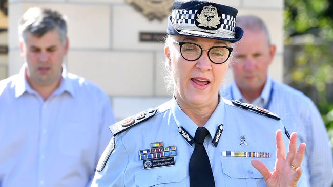 Commissioner of the Queensland Police Service Katarina Carroll. Picture, John Gass