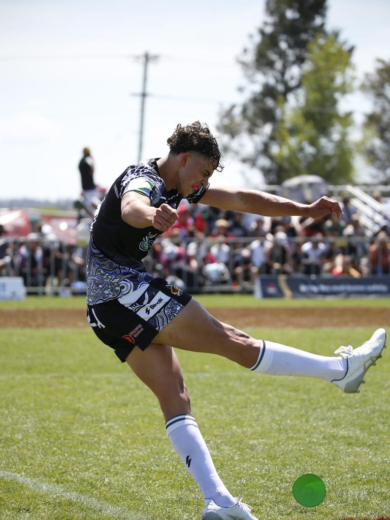 Koori Knockout - Day 4 Boys 17s GF La Perouse Panthers v Bundjalung Baygals Monday, 7 October 2024 Hereford St, Bathurst NSW 2795, Australia, Picture Warren Gannon Photography