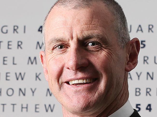 AFL - Adelaide Football Club announce their new coach - former Port Adelaide assistant Phil Walsh. Walsh at the press conference today with new CEO Andrew Fagan. PHOTO SARAH REED