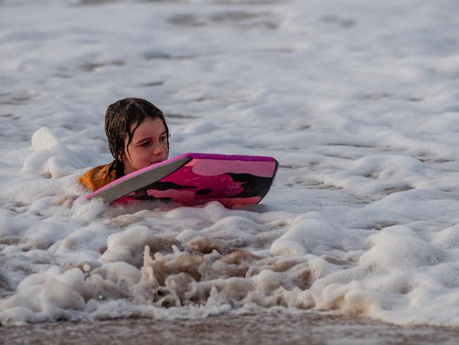 Top End Surfing at Nightcliff beach, Darwin. Picture: Pema Tamang Pakhrin