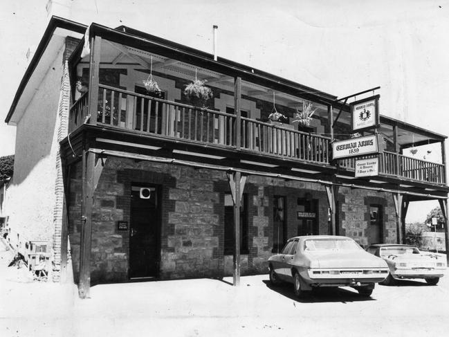 The German Arms in September 1979 when Jason Duffield’s uncle Robin Duffield owned it. Picture: Staff photographer