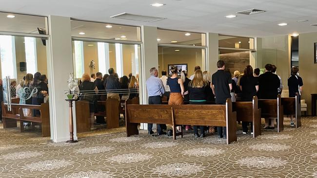 Family, friends and community from across Warrnambool gathered at the service for Josie.