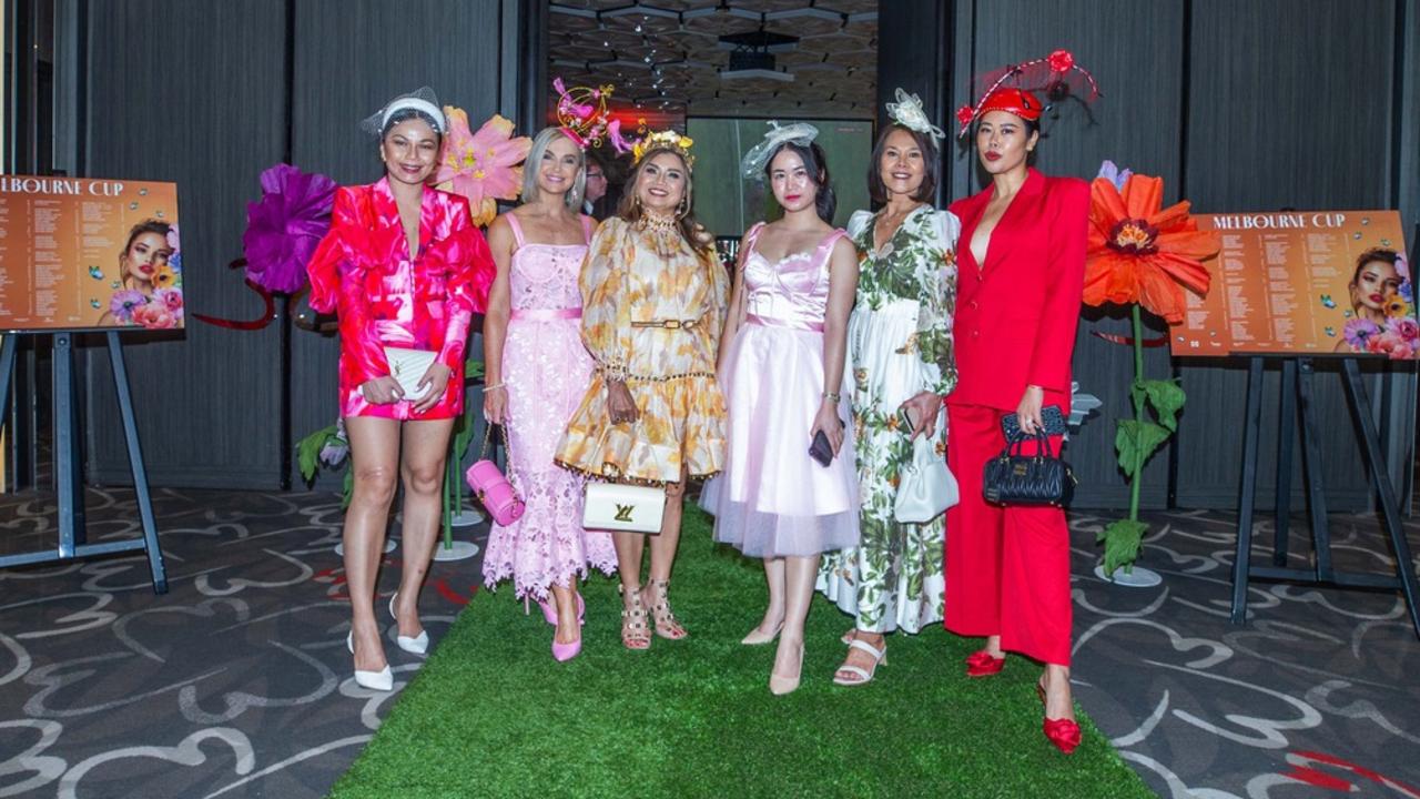 Melbourne Cup at the Emporium Hotel, South Bank. Photo: Stephen Archer