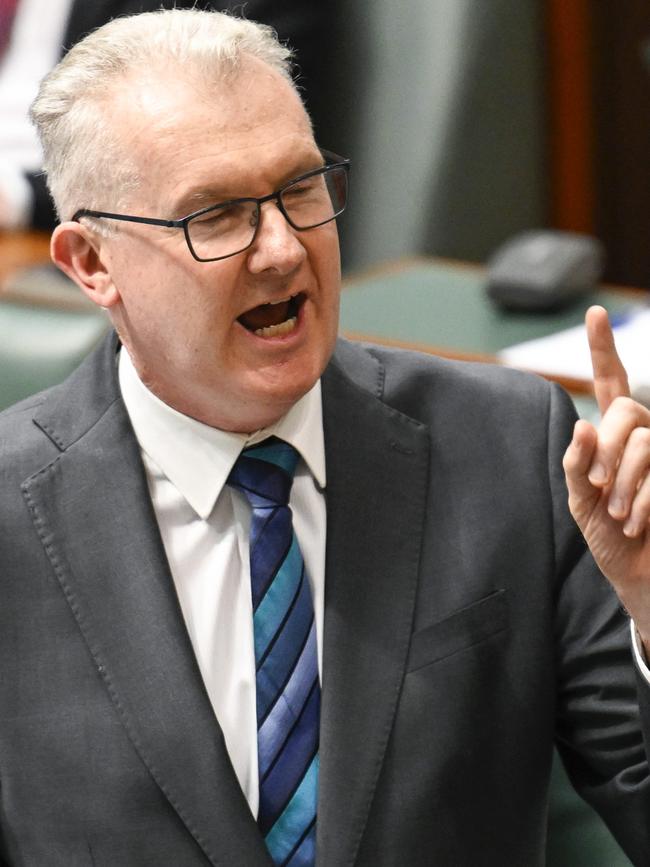 Tony Burke, Albanese’s closest friend in the NSW Right. Picture: NewsWire / Martin Ollman