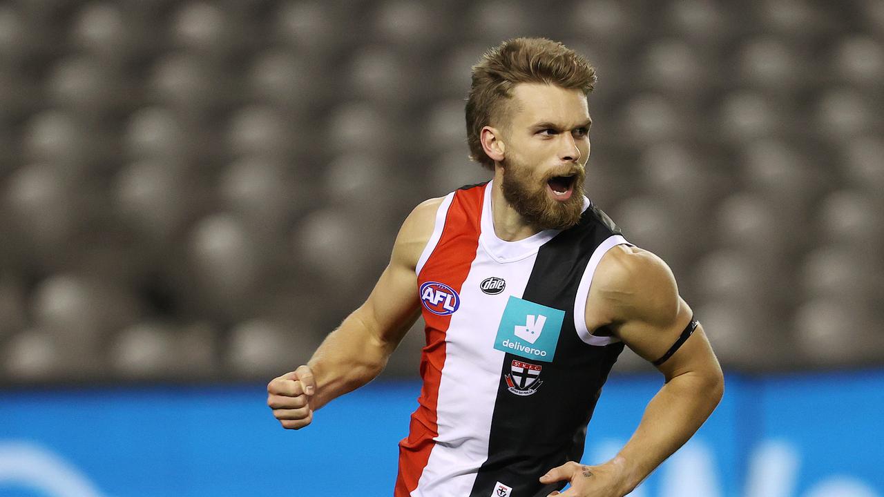 Dan Butler’s former teammates struggled to contain the St Kilda forward as he put on a masterclass at Marvel Stadium on Saturday.