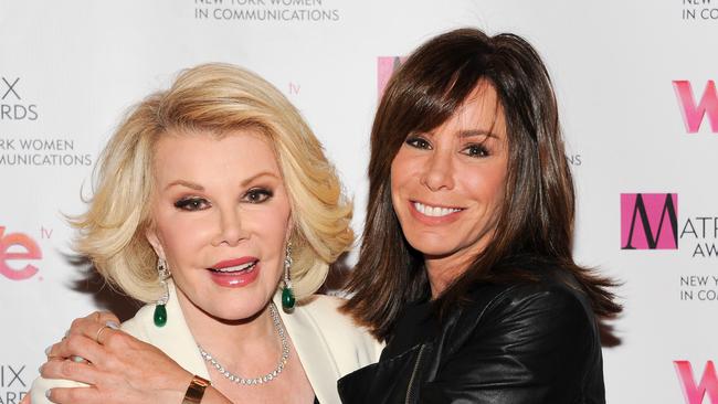 Melissa Rivers, with mother Joan in 2013, has been named as the new co-host of E!’s Fashion Police.