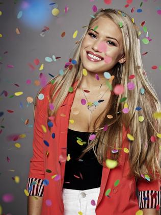 Anja Nissen’s Eurovision promo shot. Picture: Agnete Schlichtkrull / DR