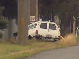 A 71-year-old man died when his car hit a Stobie pole in Adelaide’s north. The crash happened at 10am Thursday on Bellchambers Rd in Penfield Picture: 7NEWS