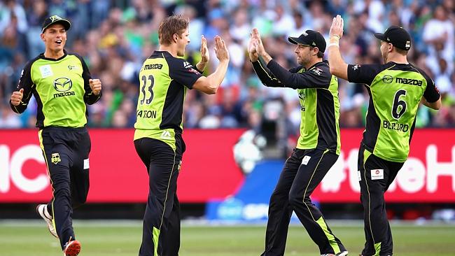 Shane Watson will be absent but the Sydney Thunder are confident of a sellout at Spotless Stadium for their clash with the Sixers.