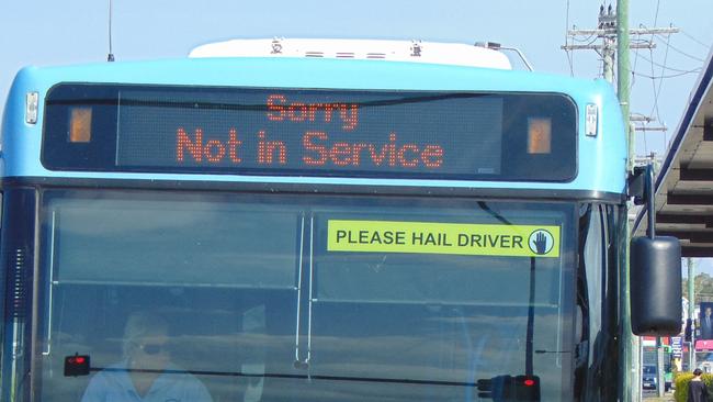 A bus driver has been attacked at the Noosa bus interchange.