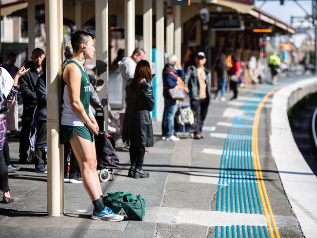 Redfern is one of Sydney’s busiest stations. Picture: Luke Drew