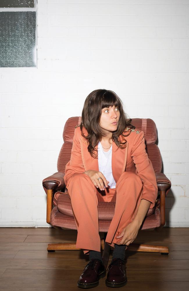 Courtney Barnett’s records and those of her Milk labelmates are big sellers. Picture: Supplied.