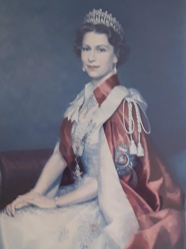 Tea Tree Gully councillor Rob Unger wants this portrait of Queen Elizabeth II re-hung in the council’s chambers.