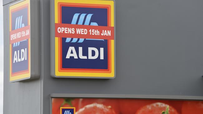 Aldi currently has 555 stores across Australia. Picture: Kevin Farmer