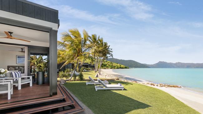 The Beachfront Pavilions at InterContinental Hayman Island Resort.