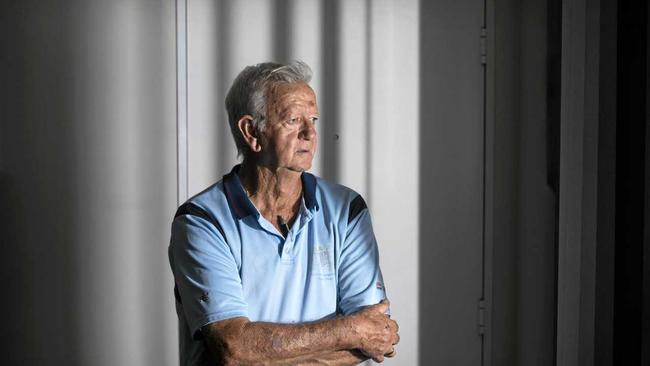 HEROIC: Former Grafton ambulance paramedic Robin Smith speaks about his experience at the Cowper Bus Crash. Picture: Adam Hourigan