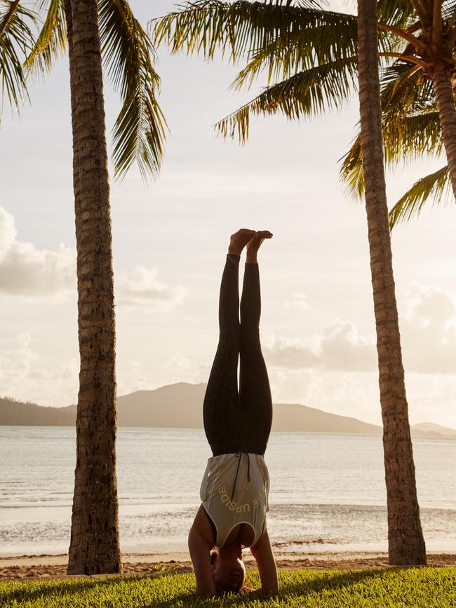 Meares says she envisioned the evolution of yoga attire.