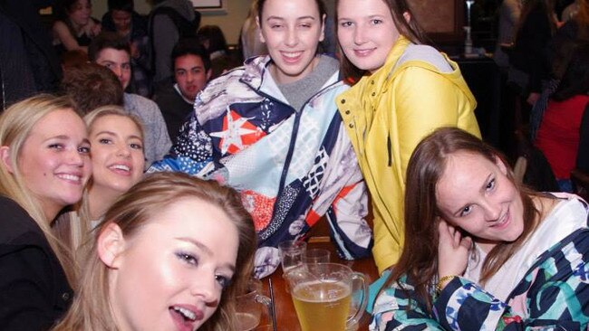 A group of ladies strike a pose during a catch-up at The Nott on July 30, 2015. Picture: Notting Hill Hotel Facebook page.