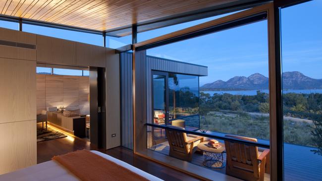 Saffire Freycinet won a Gold Award at the 2016 Qantas Australian Tourism Awards. PICTURE: Supplied