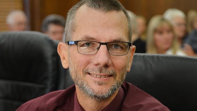 Councillor Dan Stewart says none of the three items discussed behind closed doors at last week’s meeting, including the Rattler’s report, needed to be done handled that way. Photo Renee Albrecht/Gympie Times