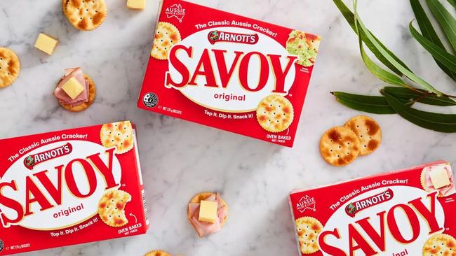 Or are you a fan of Savoy crackers?