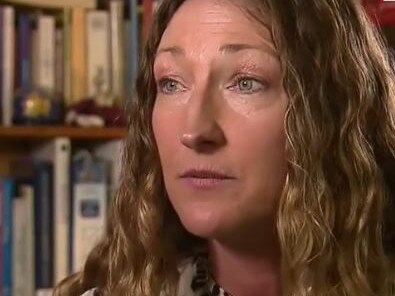 Frustrated vegan Cilla Carden is so fed up with her two neighbours she has taken them to court over meat and smoke smells. Picture: Nine News