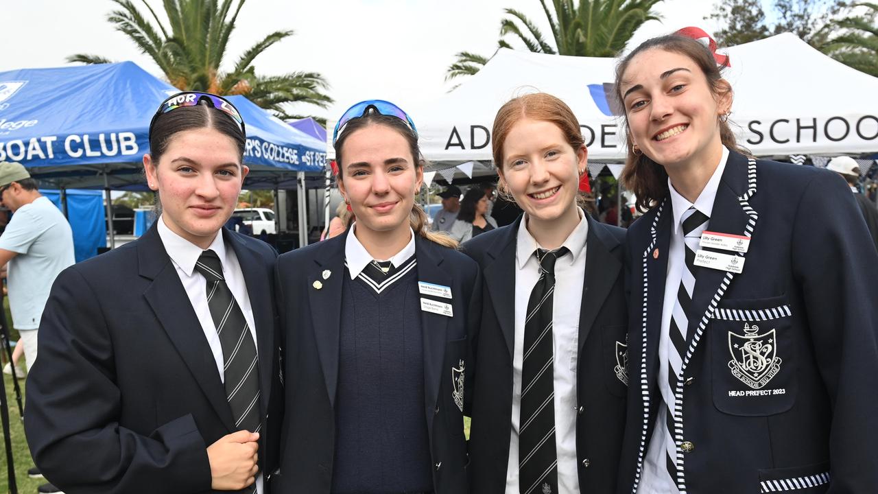 Pictures 2023 Head of the River rowing regatta at West Lakes on March