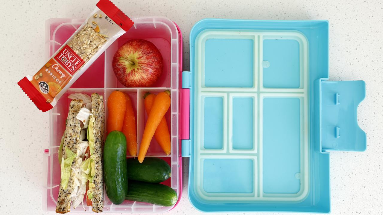 Healthy lunch boxes from Bronwen Greenfield. Picture: Sam Ruttyn