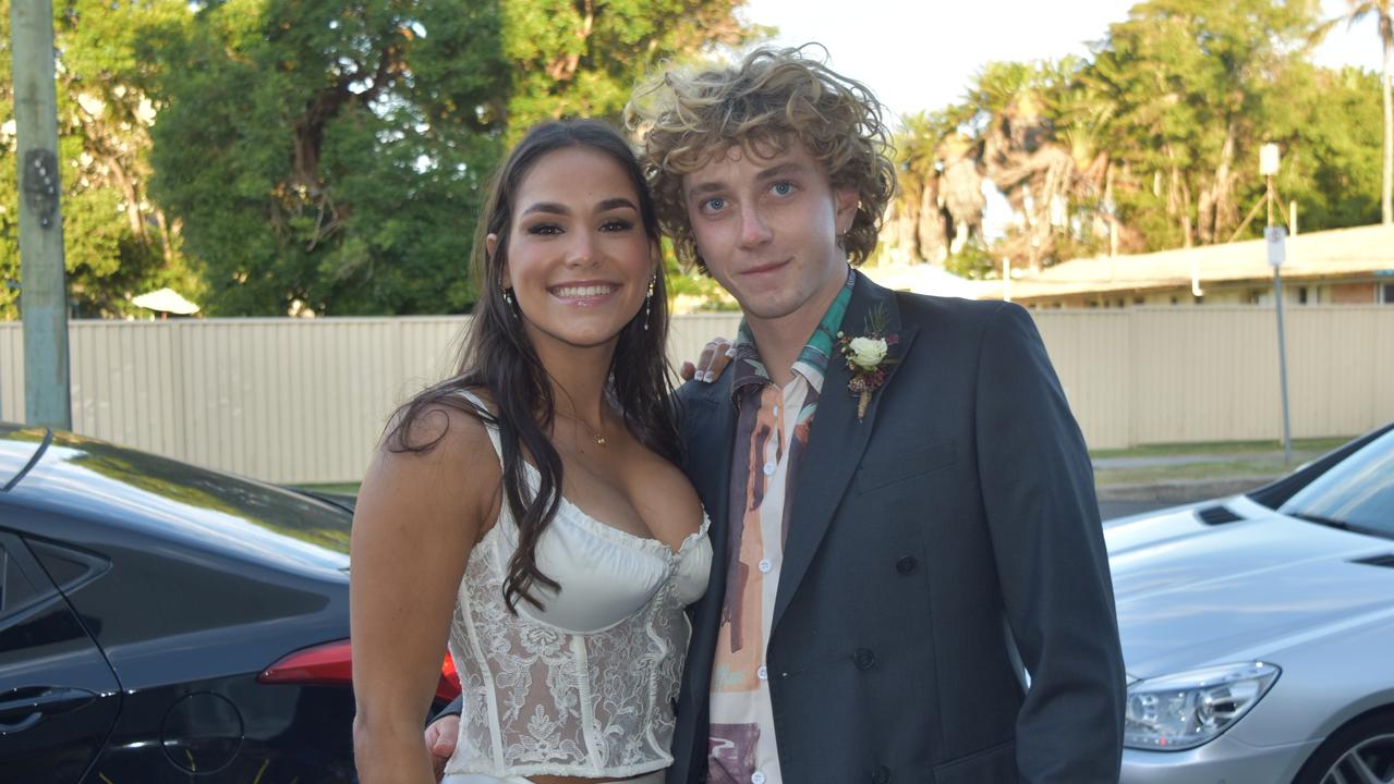 Agen Collen and Jake O'Hara at the Sunshine Coast Grammar School formal on November 17. Picture: Sam Turner