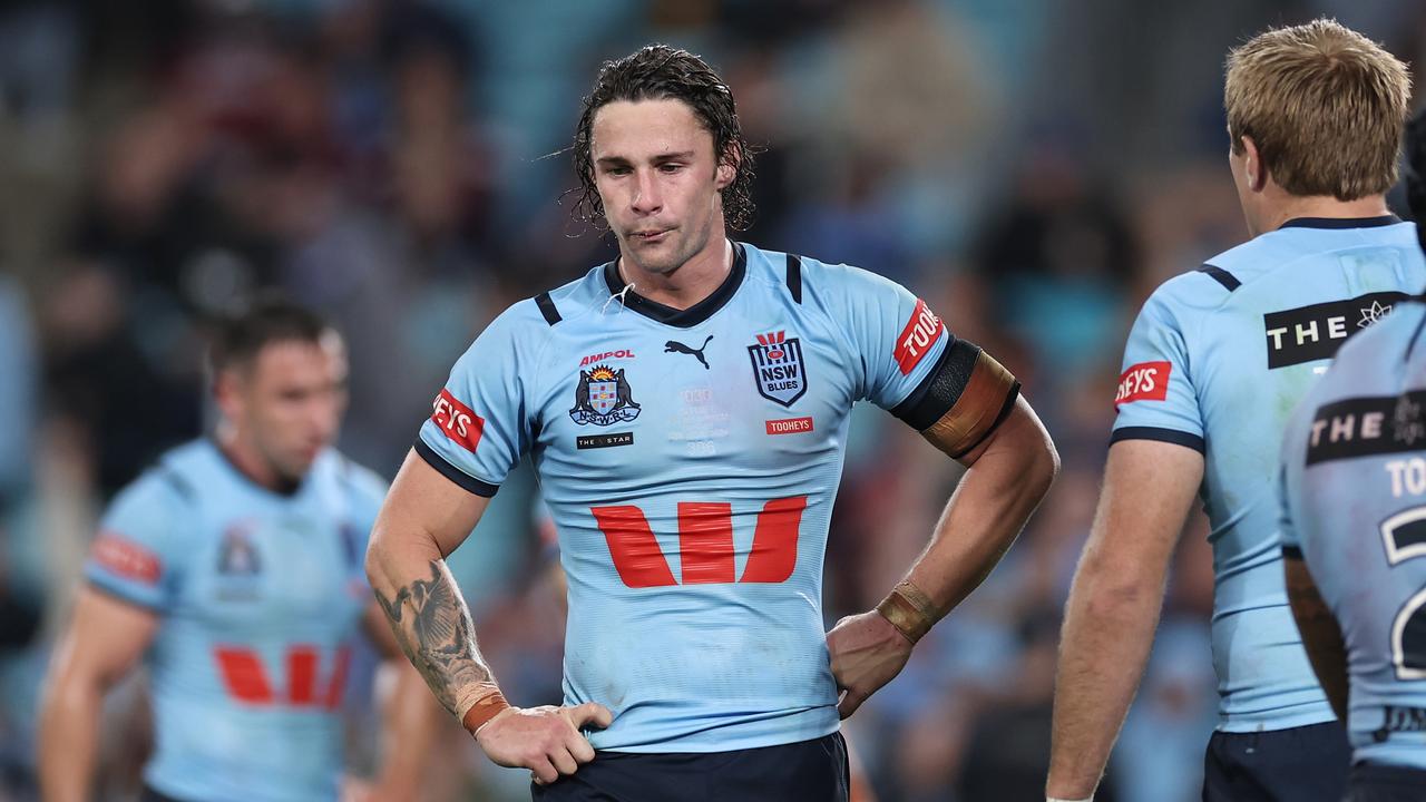 It’s a been a tough couple of months for Nicho Hynes, who faces up to two months on the sidelines. Picture: Cameron Spencer/Getty Images