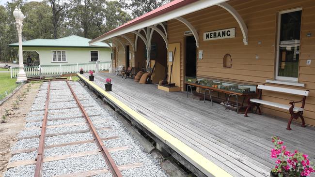 The restored railway station at the Hinterland Heritage Museum at Mudgeeraba. Picture: Glenn Hampson.