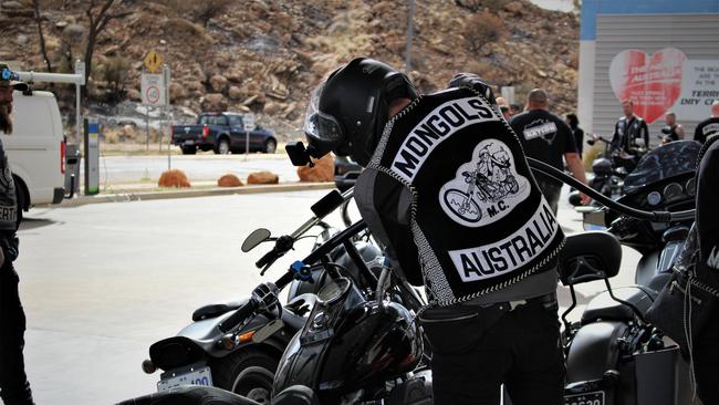 Police allege a Cairns chapter of the Mongols outlaw motorcycle clubs is emerging. Picture: Jason Walls