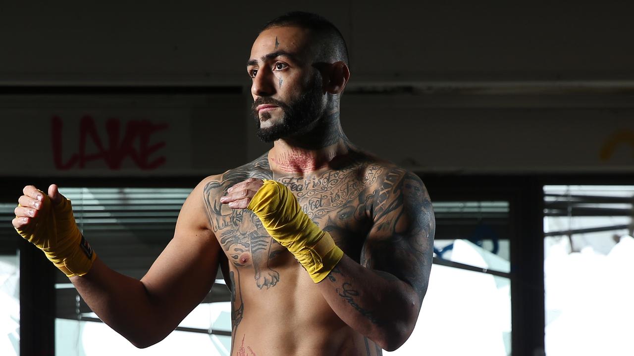 UFC fighter Ashkan Mokhtarian will fight alongside his brother Suman in Adelaide. Picture: Richard Dobson