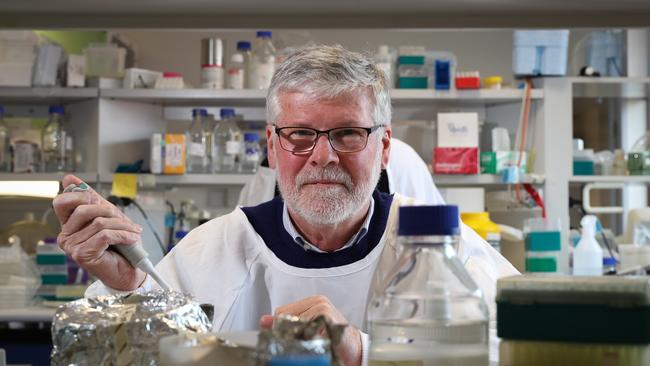 Professor James Paton has developed a vaccine that would protect against infection from all pneumococcus. Picture Matt Turner