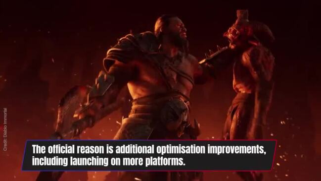 Despite of partially developed by Chinese Team, Diablo Immortal