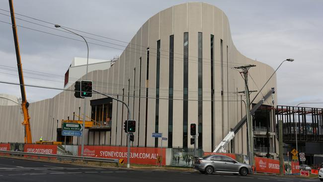 The Sydney Coliseum Theatre, which is under construction at Rooty Hill. Picture: Robert Pozo