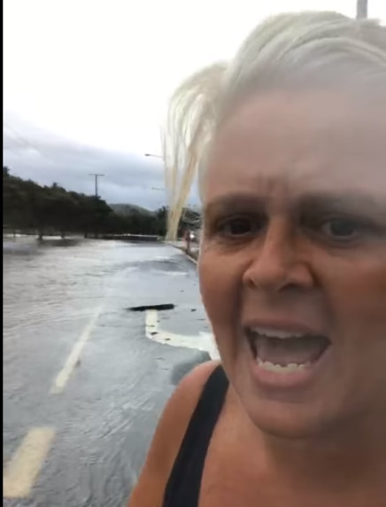 Mudgeeraba local Danni Crowe posted a video calling for help to rescue horses from the flood water.