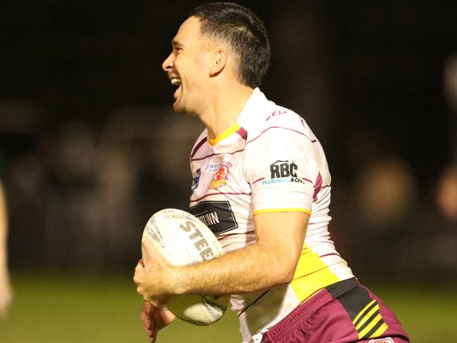 Corey Norman enjoyed his first game with Thirlmere. Picture: Warren Gannon Photography