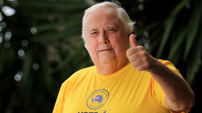 Clive Palmer’s United Australia Party has been voluntarily deregistered. Picture: Scott Powick