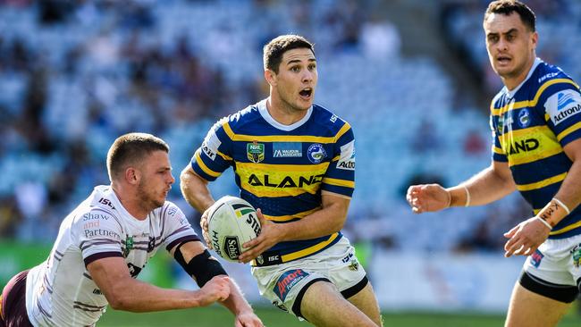 Mitchell Moses has vowed to revive his running game in 2019. Picture: AAP