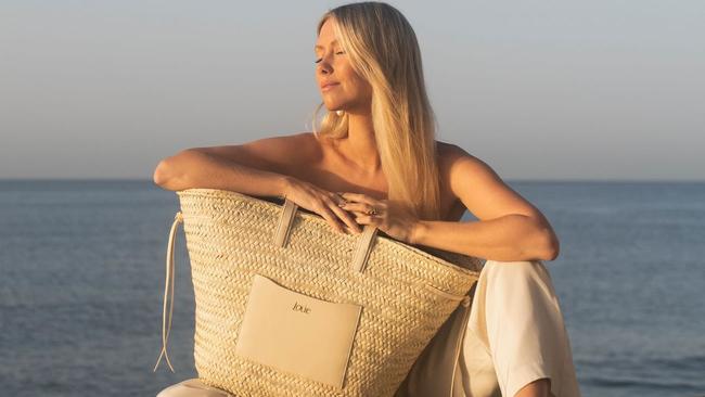 Lisa Danielle Smith, 34, is a Byron Bay influencer and owns bag label Louie Bloom. Picture: Provided.