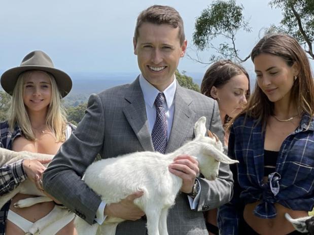 Tom Waterhouse's bizarre Christmas post.