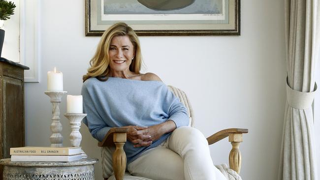 Former model, television presenter and editor Deborah Hutton. Picture: John Appleyard / News Corp Australia