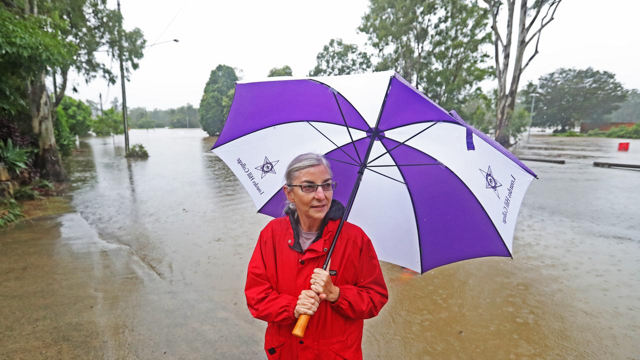 Meg Quinn stands on Preston St in Carindale. Picture: Zak Simmonds